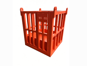 Cage de levage portative pour l'exploitation minière, cage de levage pour le transport et les travaux de construction en hauteur - Product Image 4