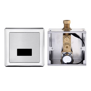 SS Chất liệu phòng tắm cảm biến nơi để tiểu flusher tự động nơi để tiểu tuôn ra van - Product Image 1