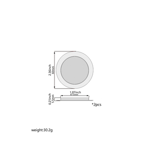 2Pcs Screened Sound Hole Inserts pour <span class=keywords><strong>Dobro</strong></span> Resonator Guitar & Cigar Box Guitars - Product Image 6