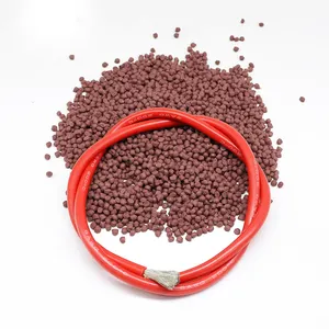 Silicone Heat Temperature Resistance Silicone Granules Silicone Compound Pellets Silicone Rubber Raw Material For Cable Wire Jacket