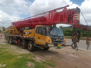 Grúa sobre Camión Sany de 35 Toneladas, Modelo 2018, STC350T, Marca China de Renombre, Núcleo PLC con Motor, Caja de Cambios, Bomba y Pluma de 5 Secciones - Product Image 3