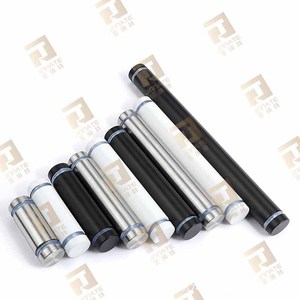 Decorative Nail Stainless Steel Double Headed JNT 214 Brushed White Black Acrylic Fasteners Support Columns - Product Image 2
