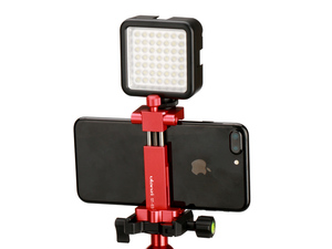 Trépied mobile en aluminium pour téléphone Ulanzi ST-03 avec support de sabot pour microphone vidéo Boya <span class=keywords><strong>Rode</strong></span>, pince de trépied 1/4'' - Product Image 2