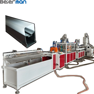 Hai màu vuông T8 Polycarbonate LED Đèn ánh sáng Ống khuếch tán máy đùn PC Chụp đèn hồ sơ máy làm - Product Image 1