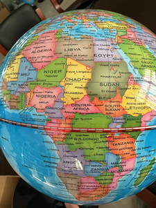 PVC Teaching Resource Mini World <strong>Globe</strong> 20cm <strong>Spinning</strong> World <strong>Globe</strong> With Stand for Kids Learning <strong>Globe</strong> Geography Teaching Ornament - Product Image 3