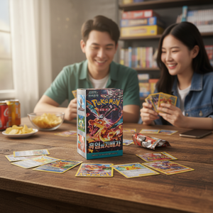 Pokmon SV3 Ruler <b>Black</b> Flame Pack Box 30 Packs 150 <b>Sheets</b> Paper TCG Collectible Cards Party Use Made in Korea - Product Image 3