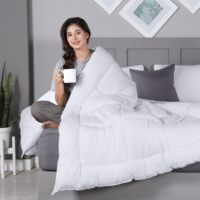 ChamXue Couettes Couette Insert Coton Tissu Soie-Comme Ouate Insert Literie Légère Couette Doux Toutes Saisons Réversible