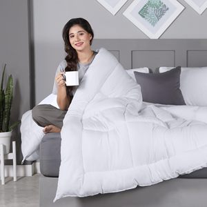 ChamXue <strong>Comforters</strong> Duvet Insert Cotton Fabric Silk-Like Wadding Insert Lightweight Bedding <strong>Comforter</strong> Soft All Season Reversible - Product Image 5