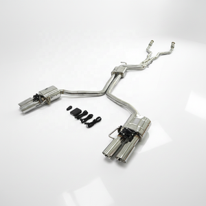 Système d'échappement avant et arrière Valvetronic en acier inoxydable ING pour <span class=keywords><strong>Audi</strong></span> S4 / <span class=keywords><strong>S5</strong></span> B8 4.2L - Pièces de tuning performance en gros - Product Image 1