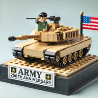 MOC World Camo Sous-marins Porte-avions Hors-bord Bateaux Scène de guerre Blocs de construction militaires Modèle Briques Kits Ensembles Idées