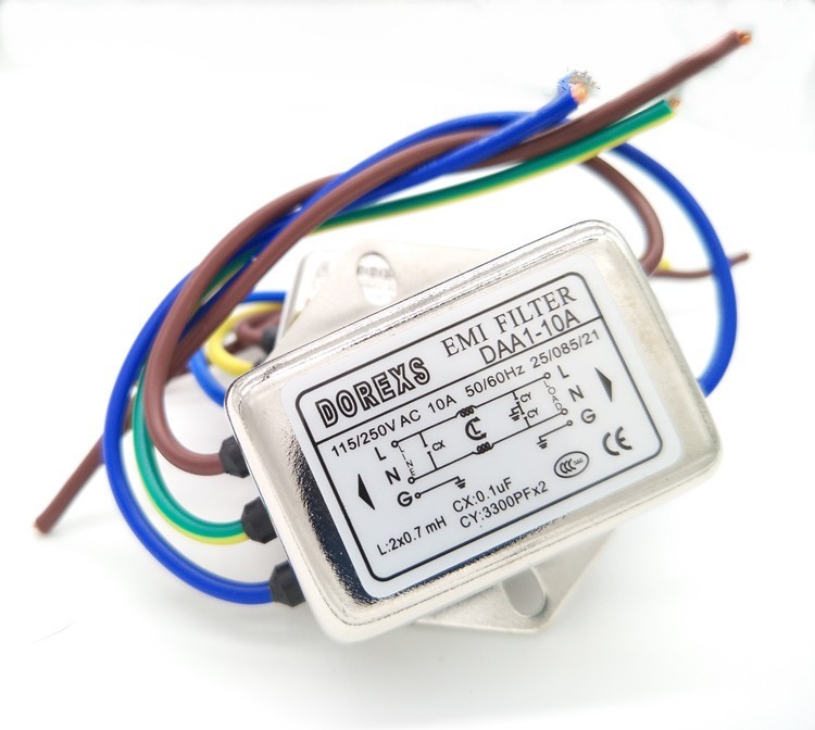 DAA11A 3A 6A 10A single phase emi ac filter