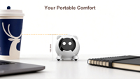 Robot de compagnie interactif IA : Jouet intelligent à commande vocale et tactile, compagnon électronique émotionnel pour enfants et chats