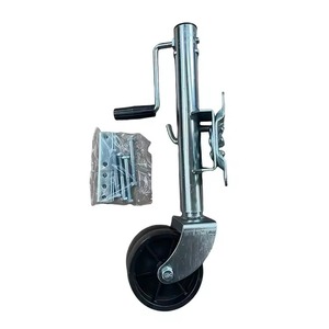 <span class=keywords><strong>Rueda</strong></span> de Soporte Doble de 8 Pulgadas, 1500 Libras, para Coche, RV, Cámper, Autocaravana, Color Negro, Fabricante Profesional Chino - Product Image 1