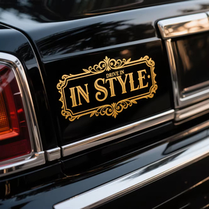 Calcomanías Personalizadas de PVC para Autos, Adhesivos Removibles para Parachoques con Logotipo Empresarial Impreso, Letreros Publicitarios - Product Image 5