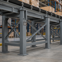 Estructura de Soporte para Transportador Personalizada OEM |   Fabricación Soldada de Acero Inoxidable de Alta Resistencia, Anticorrosión, para Transporte de Materiales a Granel