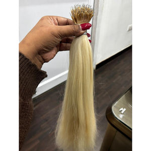 Extensions de cheveux Nano Tip avec différentes textures, extensions de cheveux naturels de la meilleure qualité, collection en vrac, prix Nano tip - Product Image 1