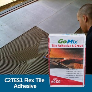 Adhésif pour carrelage à base de ciment C2TES1 haute flexibilité, imperméable, pour grands carreaux de porcelaine lourds, colle pour carrelage mural - Product Image 6