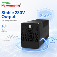 Onduleur hors ligne 450VA 240W 230V 50Hz monophasé CE TUV RoHS AVR à onde sinusoïdale simulée pour usage domestique, bureau, ordinateur, routeur et sauvegarde