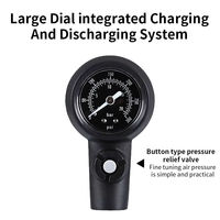 FAST Aluminum Alloy Mini Bike Pump for Tire Inflation