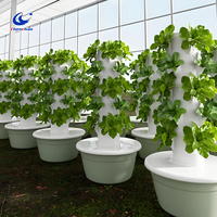 Tour de culture hydroponique automatique Système de jardin intérieur intelligent pour les légumes verts à feuilles et les herbes avec arrosage automatique