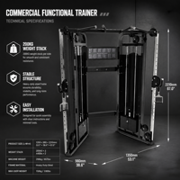 Appareil de musculation multifonctionnel à charges réglables – Équipement de fitness à prix réduit – Vente directe – Machine de gym