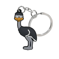 Porte-clés en PVC personnalisé avec logo, vente en gros directe usine, cadeau de mode, ornement de clé, pendentif de sac, cadeau personnalisé et d'affaires
