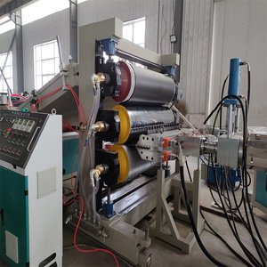 <span class=keywords><strong>Ligne</strong></span> de production de feuilles extrudeuses de plastique 3D TPE TPO machine de fabrication de tapis de sol pour voiture - Product Image 4