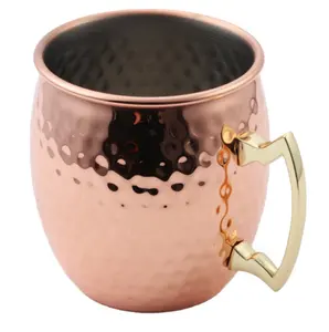19oz Food grade stainless steel beer cup copper mug