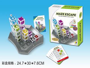 씽크펀 중력 미로 구슬 런 두뇌 게임 및 STEM 장난감 조립 블록 세트 구슬 런 레이스 미로 장난감 어린이용 - Product Image 6