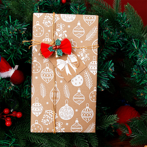 Factory Hot Sale 43x300 cm Christmas <b>Wrapping</b> <b>Paper</b> Gift <b>Wrapping</b> <b>Paper</b> - Product Image 4
