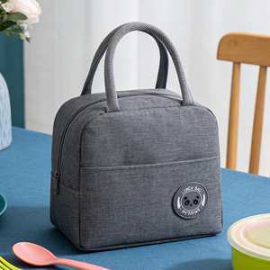 Bolsa térmica impermeable para el almuerzo con diseño de oso de peluche, bolsa térmica aislante del calor, bolsa para el almuerzo reforzada. - Product Image 3