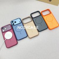 Coque de téléphone antichoc mate antidérapante en TPU+PC pour iPhone 17 18 Pro Max – Vente en gros