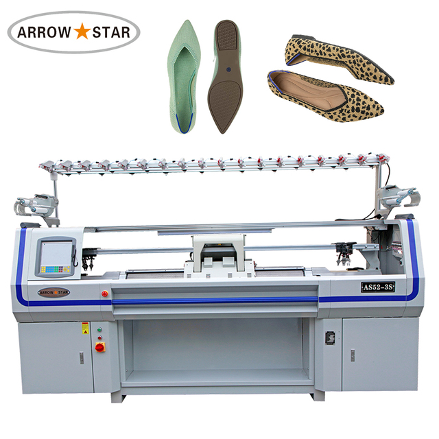 Computerized Flat Knitting Machine for Making Fashion Woman Shoes Upper