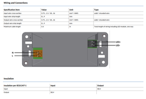ไดรเวอร์ LED CertaDrive 15W 0.4A 40V LPF I 230V กระแสคงที่ แบบ AC-DC รุ่น AC202-254Vac  ตัวเรือนพลาสติก สำหรับไฟส่องสว่าง - Product Image 6