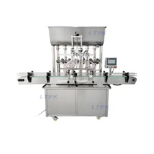 Proveedor automático de fábrica, máquina de llenado de aceite esencial de Rosa embotellada de aceite de mostaza directo, relleno de embalaje de yogur de agua de pistón