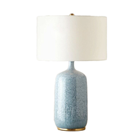 Lampe de lecture LED moderne et simple avec abat-jour en tissu, lampe de table en métal, décoration d'intérieur, alimentation AC/DC, base E26, lampe de bureau à intensité variable