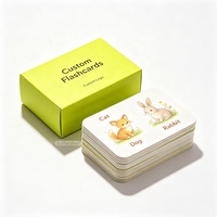Cartes mémoire écologiques en papier pour enfants, jeux et apprentissage personnalisés pour enfants