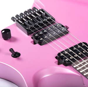 Guitarra Eléctrica sin Cabeza OEM con Pastilla HH, 6 Cuerdas, Cuerpo de Caoba Maciza, Mástil de Arce - Product Image 5