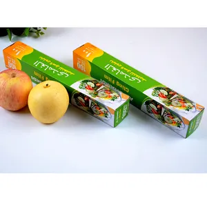 High Grade New Design Food Wrap Plastic Film Keep Fresh Food Grade Pvc Cling Film Fruits