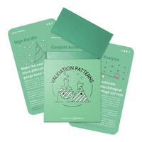 Juego de fiesta colorido Juegos de cartas impresos personalizados con caja personalizada