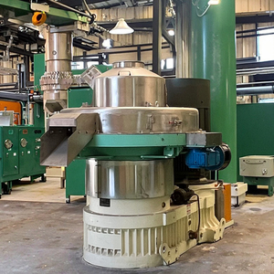 เครื่องอัดเม็ดขี้เลื่อยเชื้อเพลิงไม้แบบวงแหวนแนวตั้งสายการผลิตชีวมวล - Product Image 1