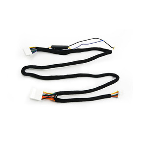 Faisceau de câblage amplificateur DSP 1,5 mètre, gaine en nylon, fil de cuivre, 12 V, pour modification de système audio automobile - Product Image 5