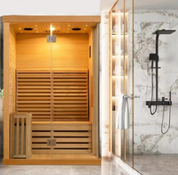 Sauna infrarouge lointain personnalisé pour 2 personnes, idéal pour la détox, le soulagement de la douleur et la relaxation, pour l'intérieur et l'extérieur, best-seller