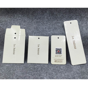 Étiquettes personnalisées pour vêtements, pantalons, cadeaux, logos, marque, étiquettes volantes, étiquettes d'emballage – Faible MOQ, OEM, ODM, direct usine - Product Image 6
