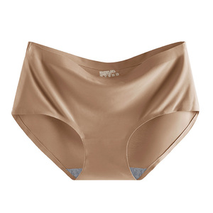 Venta al por Mayor Nueva Llegada Slips sin Costuras para Mujer Pantis de Seda de Hielo Tangas Ropa Interior sin Costuras para Mujer - Product Image 3
