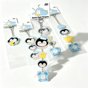 Low MOQ Custom Acrylic Charm Accessories Metal Keychain Chain Split <b>Ring</b> Jump Connector <b>Rings</b> Wholesale - Product Image 5