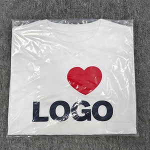 T-shirt style hip-hop en molleton français 100 % coton, coupe ample, avec logo imprimé en relief, manches courtes, en stock, livraison directe - Product Image 5