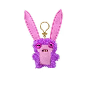 Porte-clés authentiques Haibei Fugglers Ugly Monster, poupées en peluche Fuggler, nouveauté en lot, boîtes mystères, porte-clés Fugglers - Product Image 2