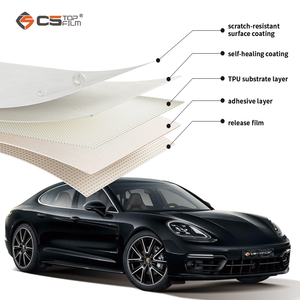 C5TOPFILM T85 궁극의 PPF 8.5MIL 자동차 5 년 보증 자가 치유 TPU 커버 바디 자동차 보호 스크래치 방지 및 자외선 차단 - Product Image 2