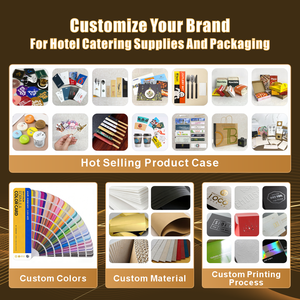Cuchillos de Papel Desechables para Sushi con Impresión Personalizada, <span class=keywords><strong>Mini</strong></span> Fundas de Papel para Palillos, Bandas de Papel para Palillos para Restaurantes y Hoteles - Product Image 6